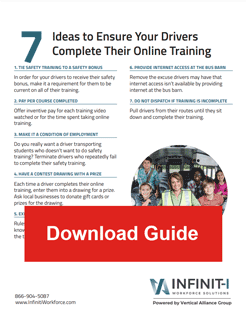 7 Ideas to Ensure Your Drivers Complete Their Online Training